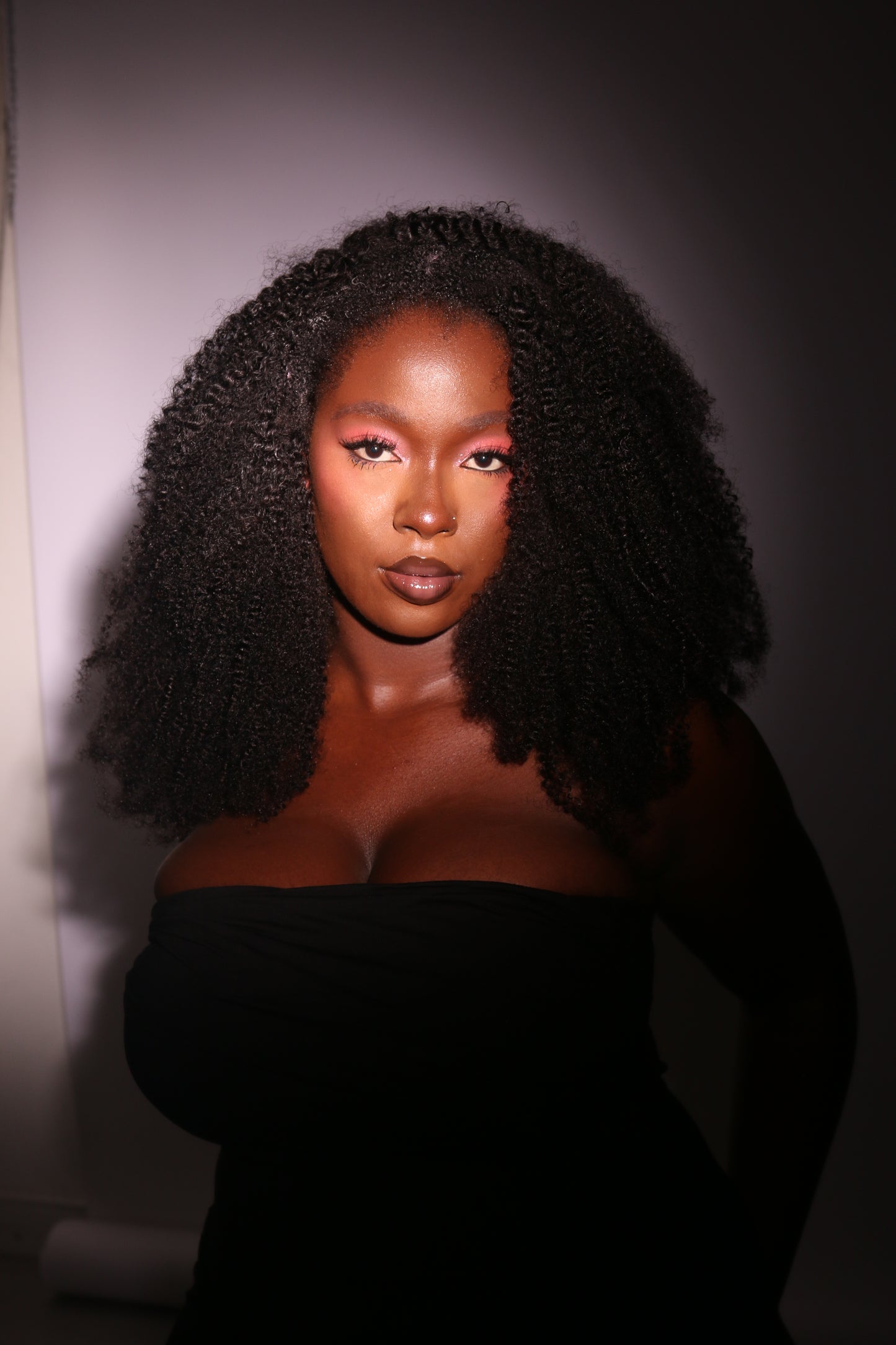 Kinky Curly Flipover Wig