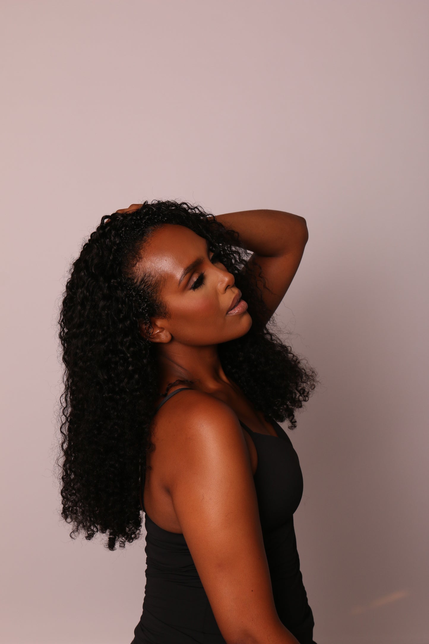 Coily Curly Flipover Wig