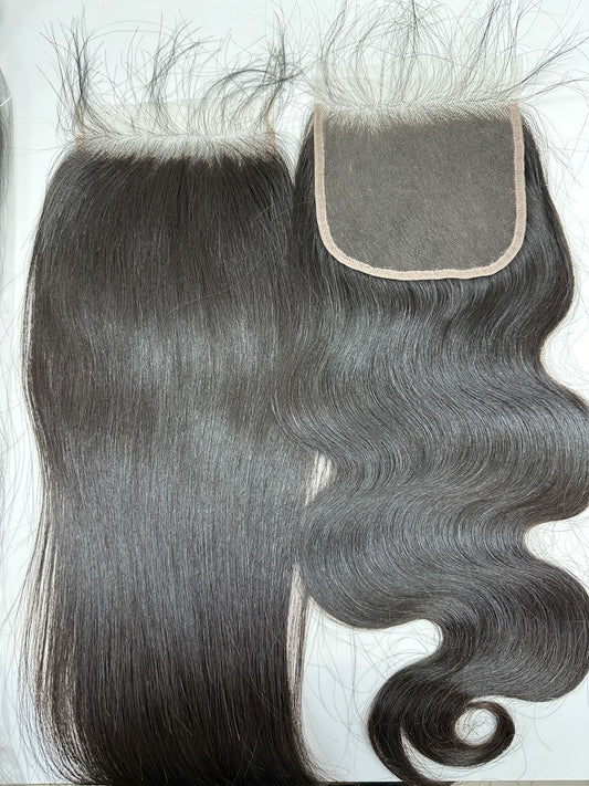 Raw Cambodian Body Wave HD Lace Closure & Frontal