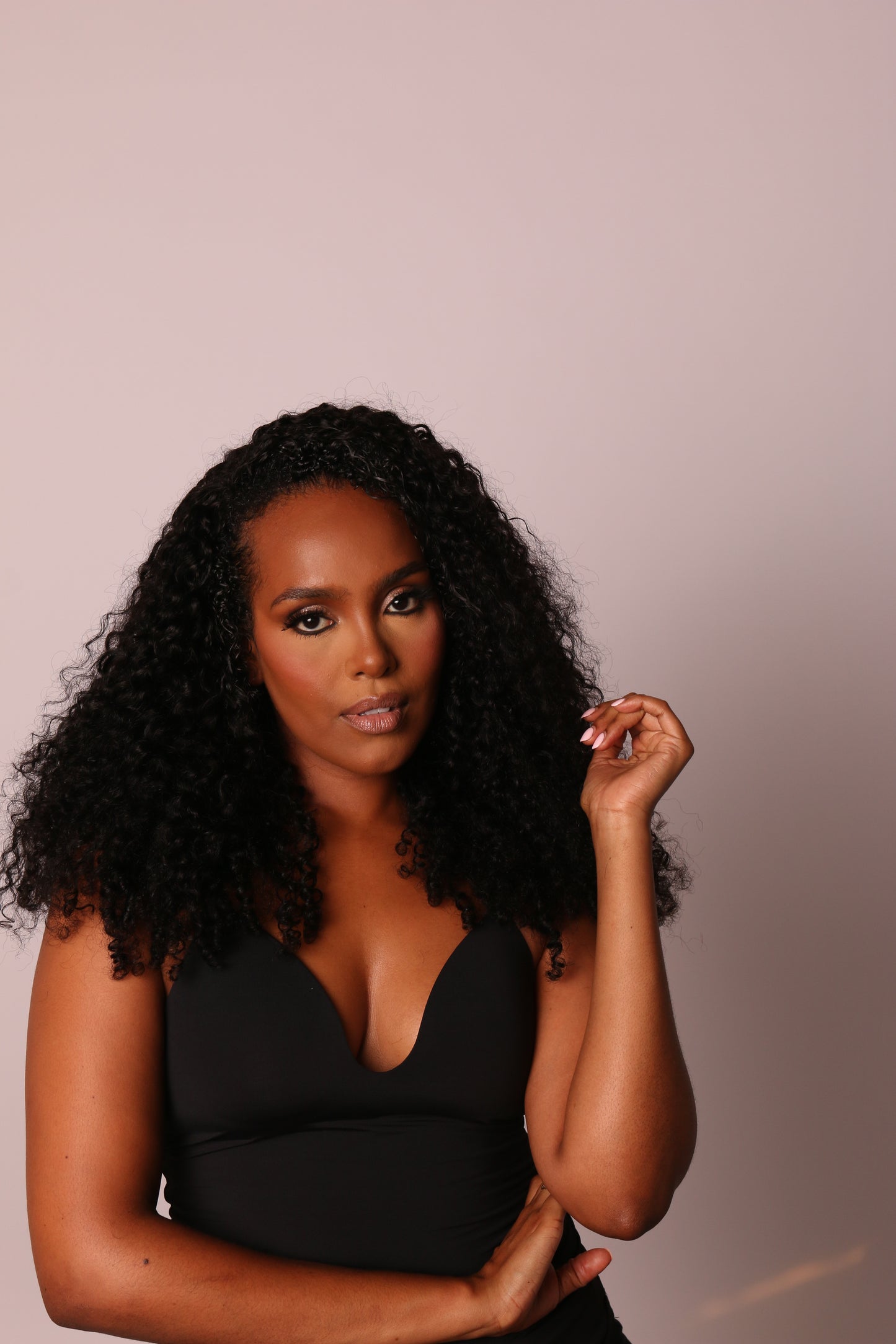 Coily Curly Flipover Wig