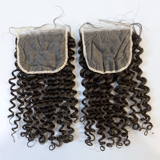 Raw Cambodian Water Wave HD Lace Closure & Frontal